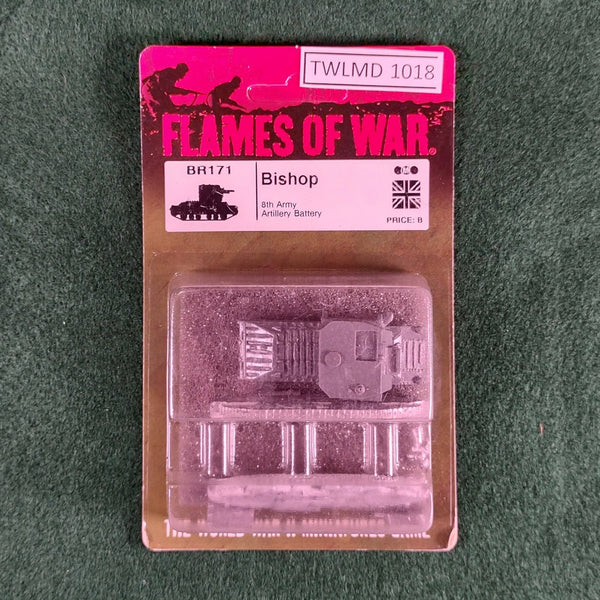 Bishop Self Propelled Gun - 15mm - BR171 - Flames of War - sealed blister