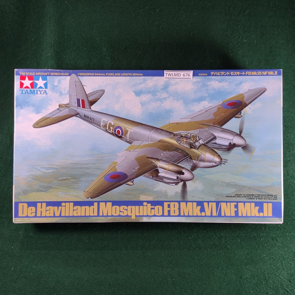 De Havilland Mosquito FB Mk.VI/NF Mk.II - 1/48 - Tamiya 61062 - Very Good