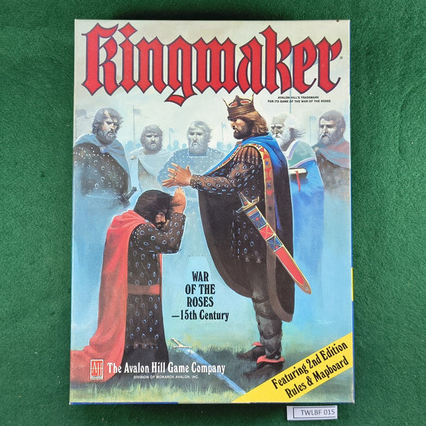 Kingmaker (2nd Ed.) - Avalon Hill - Unpunched