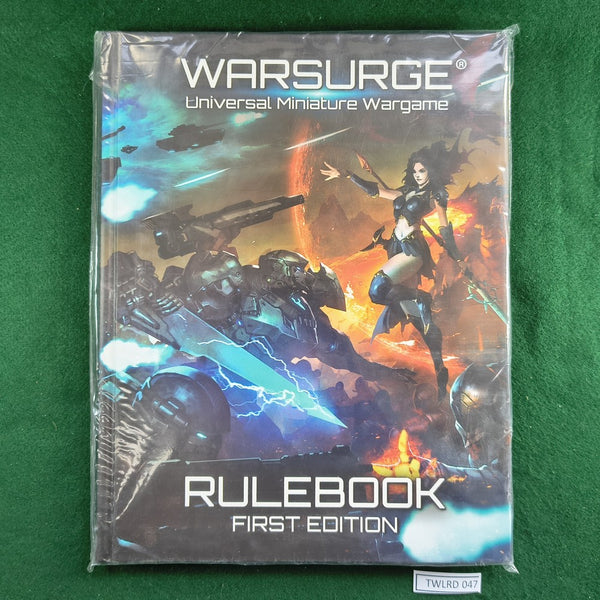 Warsurge Rulebook (1st Ed.) - Three Brothers Grim - Hardcover - In Shrinkwrap