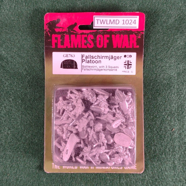 Fallschirmjager Platoon - 15mm - GE763 - Flames of War - sealed blister