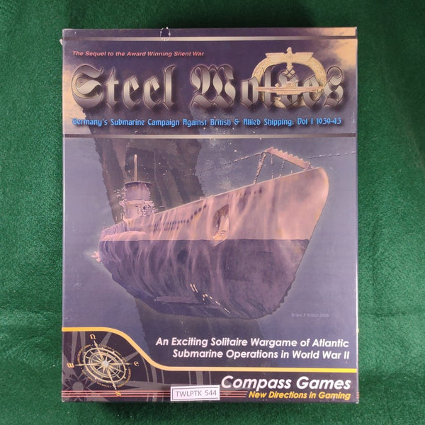 Steel Wolves - Compass Games - In Shrinkwrap