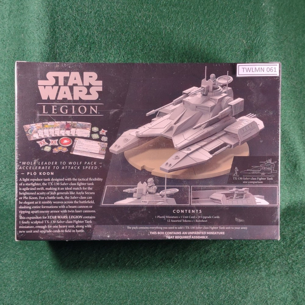 TX-130 Saber-Class Fighter Tank - Star Wars Legion - Fantasy Flight ...