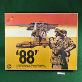 '88': A Tactical Game of Armored Combat on the North African Front - Yaquinto Publications - Damaged Box