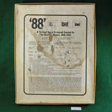 '88': A Tactical Game of Armored Combat on the North African Front - Yaquinto Publications - Damaged Box