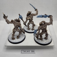 Beastclaw Raiders Icefall Yhetees - Warhammer AoS - assembled, painted