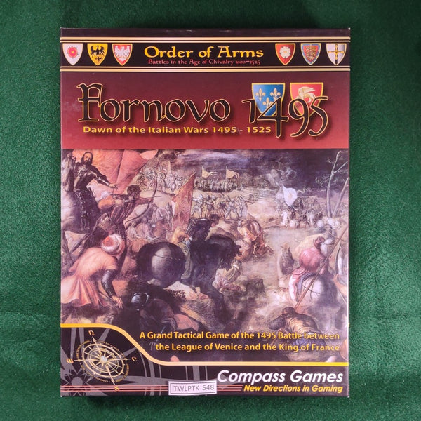 Fornovo, 1495: Dawn of the Italian Wars 1495-1525 - Compass Games - Unpunched