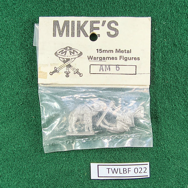 Half Armoured Dromedary Camel - AM6 - Mike's Models - 15mm