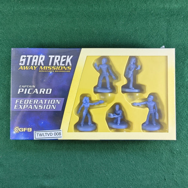 Star Trek: Away Missions - Captain Picard: Federation Expansion - Gale Force 9 - In Shrinkwrap