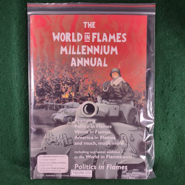 World in Flames Millennium Annual (inc. Politics in Flames) - Australian Design Group - Unpunched