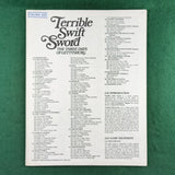 Terrible Swift Sword - SPI - Unpunched (NO BOX)