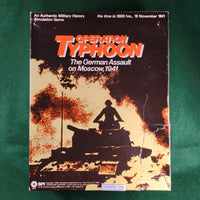 Operation Typhoon: The German Assault on Moscow, 1941 - SPI - Good (DAMAGED BOX)