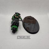 Salamanders Primaris Outriders - Warhammer 40K - assembled, painted, model detached