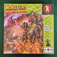 Monsters Menace America - Avalon Hill - Good