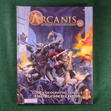 The Blessed Lands: Codex Geographica Vol. I - Arcanis RPG - Hardcover - Very Good