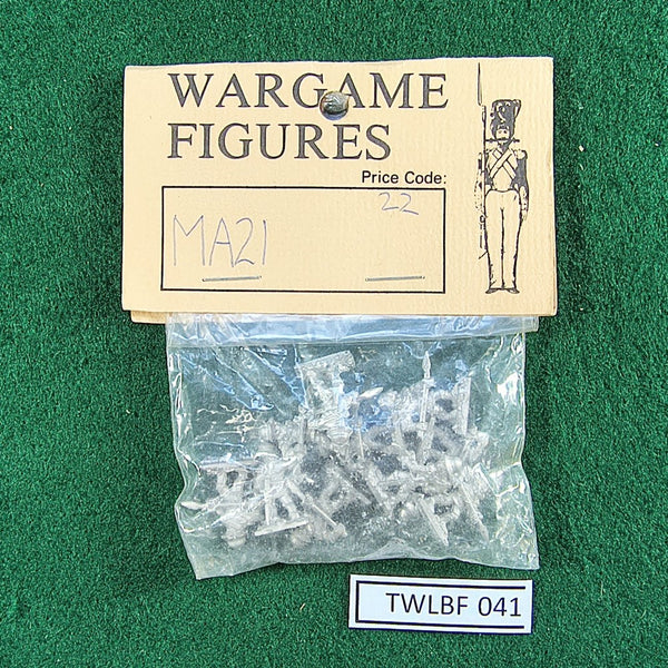 15th Century Men-At-Arms - MA21 - Tin Soldier - 15mm