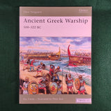 Ancient Greek Warship, 500-322 BC - Nic Fields - Osprey New Vanguard 132 - Excellent