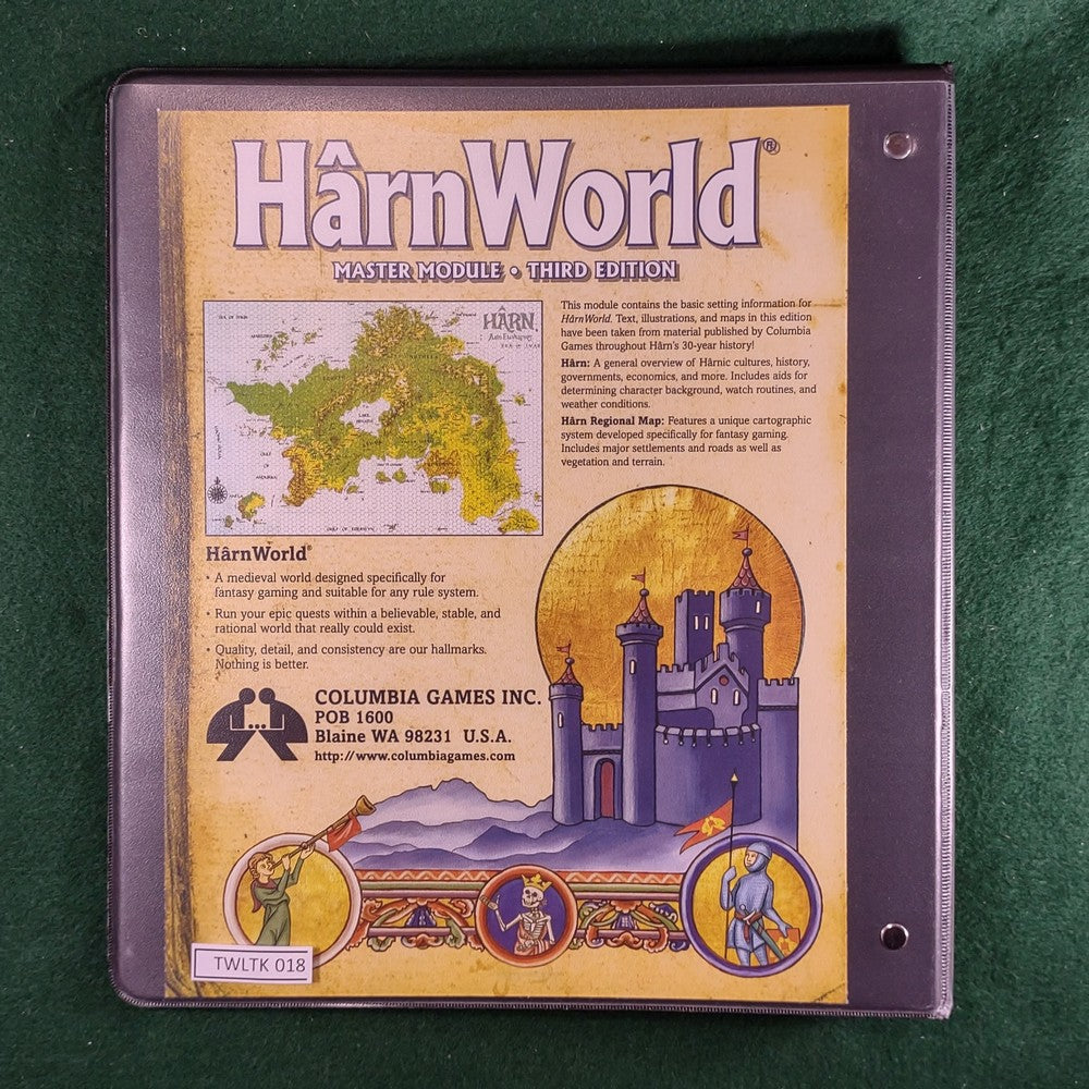 HarnWorld: Master Module (3rd Ed.) - Columbia Games - Hardcover - Very ...