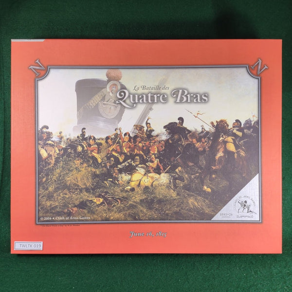 La Bataille des Quatre Bras (2nd Ed.) - Clash of Arms - Unpunched