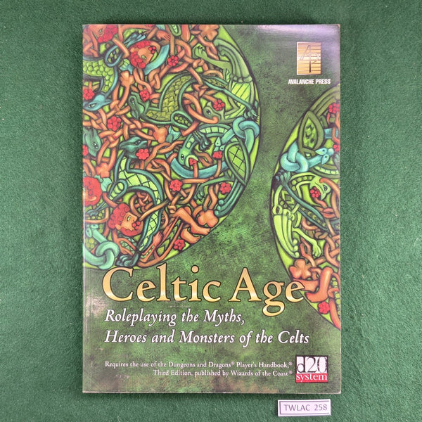 Celtic Age - D&D 3rd Ed. - Avalanche Press - Softcover