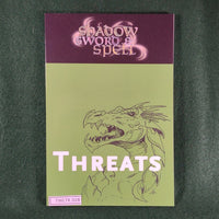 Shadow, Sword & Spell: Threats - Rogue Games - Softcover - Excellent