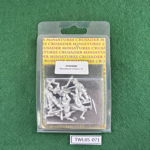 Woodland Indians VI - FIW006 - Crusader Miniatures - 28mm