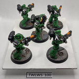 Salamanders Primaris Hellblasters - Warhammer 40K - assembled, painted