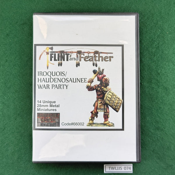Iroquois / Haudenosaunee War Party - #66002 - Crucible Crush Miniatures - 28mm