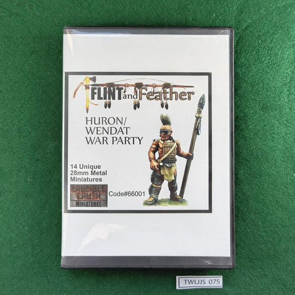 Huron / Wendat War Party - #66001 - Crucible Crush Miniatures - 28mm