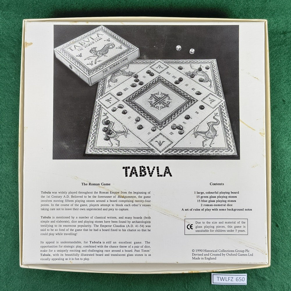 Tabula: The Roman Game - Historical Collections Group – The War Library