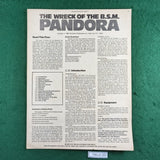 The Wreck of the B.S.M. Pandora (Game Only) - Ares #2 - SPI