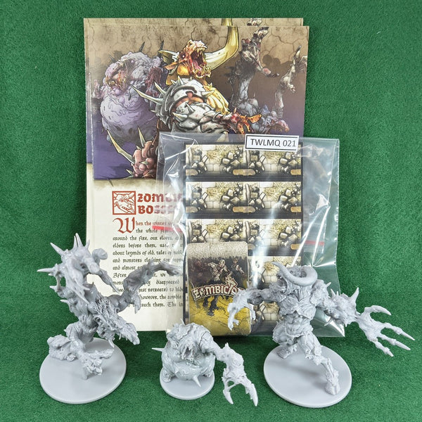 Zombie Bosses Abomination Pack - Zombicide: Black Plague - CMON
