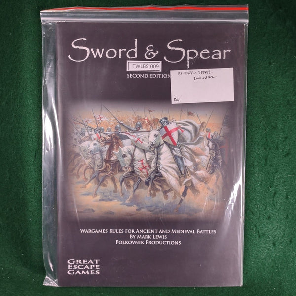 Sword & Spear: Second Edition - Great Escape Games - Softcover - Very Good