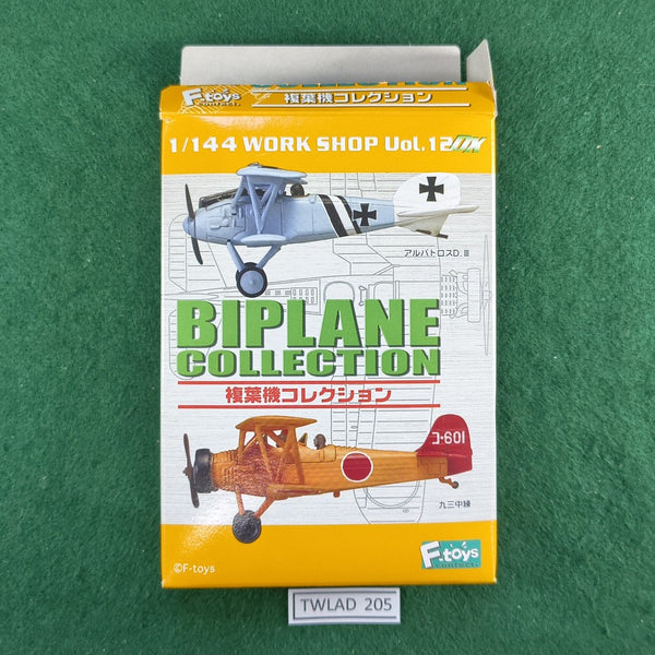 Fairey Swordfish (Royal Navy Aircraft Carrier 'Ark Royal') - Biplane Collection - F-Toys - 1/144