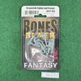 Dragonfolk Fighter and Ranger - 44146 - Reaper Bones Black - Reaper Miniatures