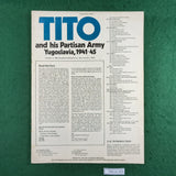 Tito And His Partisan Army (Game Only) - S&T #81 - SPI