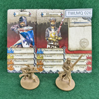 Gilbert and Mortimer - Zombicide Black Plague - CMON - Good (NO  BOX)
