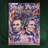 For the People - Avalon Hill - Unpunched, damaged box
