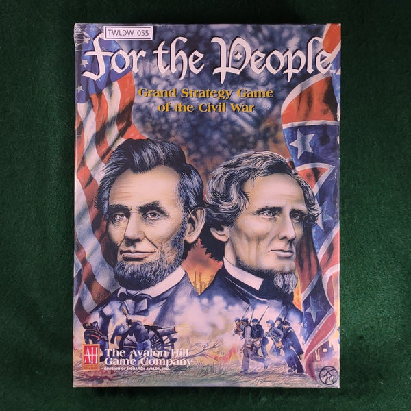 For the People - Avalon Hill - Unpunched