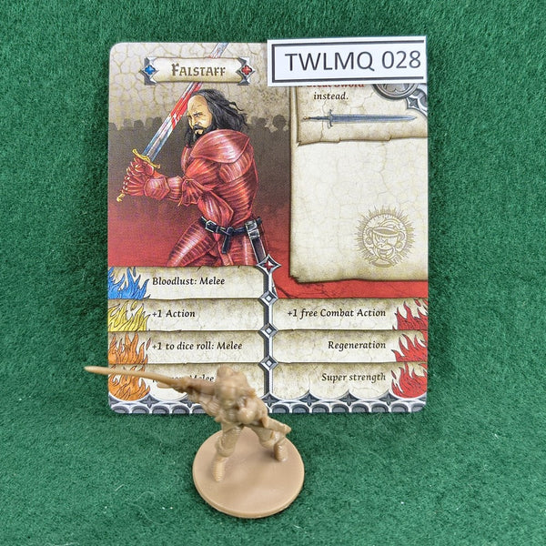Falstaff - Zombicide Black Plague - CMON - Good (NO  BOX)