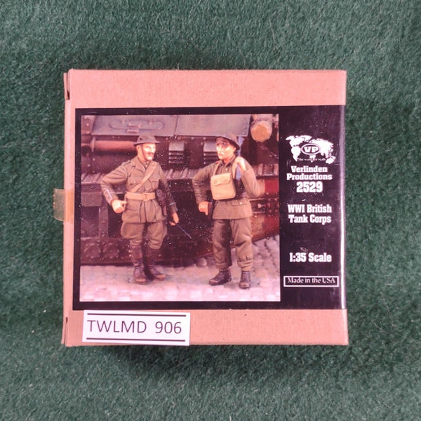 WWI British Tank Corps - 1/35 - Verlinden 2529 - Very Good