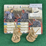 Troy and Evil Troy - Zombicide Black Plague - CMON - Good (NO  BOX)
