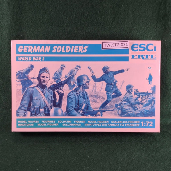 German Soldiers: World War 2 - 1/72 - ESCi/ERTL P-201 - Very Good