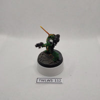 Salamanders Primaris Lieutenant - Warhammer 40K - assembled, painted