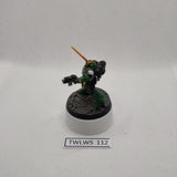 Salamanders Primaris Lieutenant - Warhammer 40K - assembled, painted