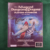 Advanced D&D Players Handbook (1st Ed, 6th Print, New Cover) - TSR - Hardcover - Good