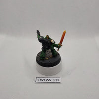 Salamanders Primaris Lieutenant - Warhammer 40K - assembled, painted