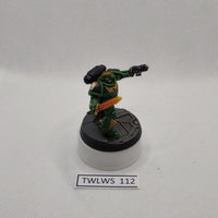 Salamanders Primaris Lieutenant - Warhammer 40K - assembled, painted