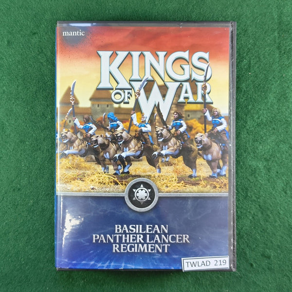 Basilean Panther Lancer Regiment - Kings of War - Mantic Games - 28mm