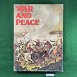 War and Peace - Avalon Hill - DAMAGED RULES